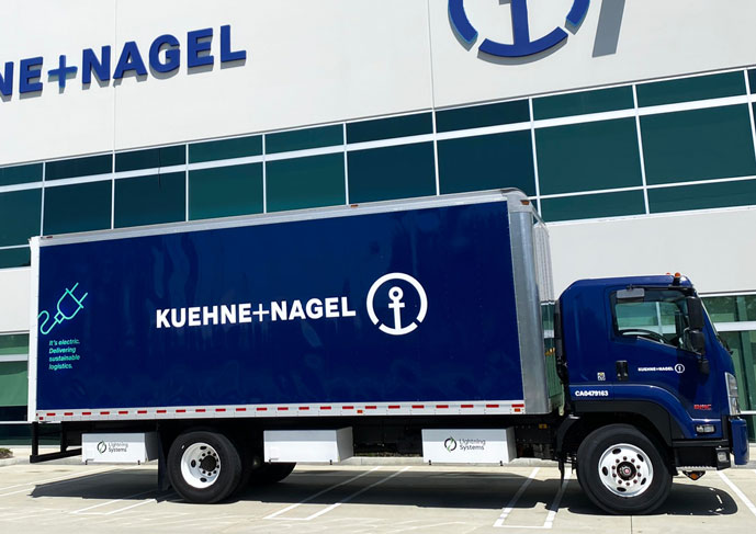 Kuehne+Nagel creează un coridor sustenabil pe aeroportul din Los Angeles